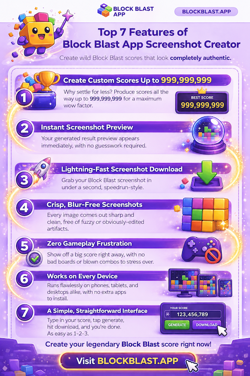 Score generator features overview